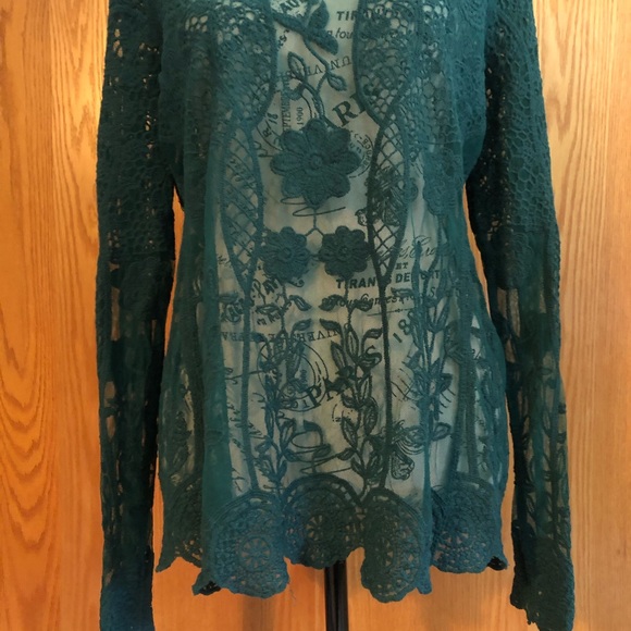 Maurices Lace Boho Top - Picture 11 of 12